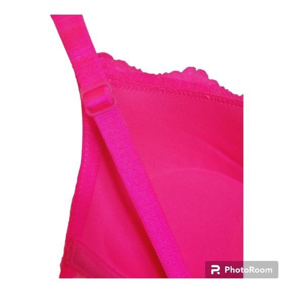 NWOT Candy Couture Hot Pink Lace Lingere - Picture 5 of 11